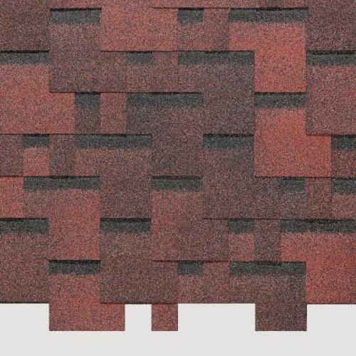 Бітумна черепиця Docke Basic Лабірант Червоний