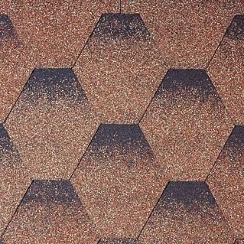 Tegola Битумная черепица Nordland Nordik (Терракота)