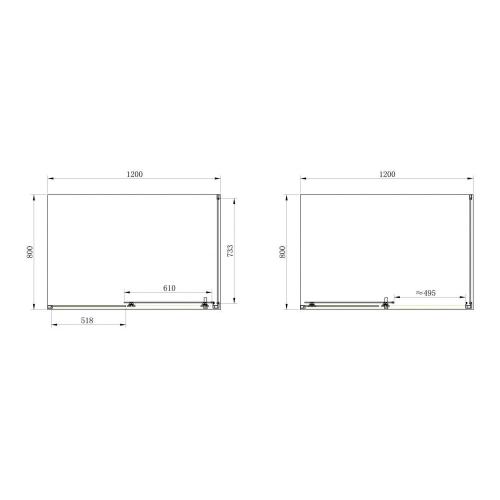 Душова кабіна Frame Primera SHRC 55126 прямокутна 80х120 см (сифон у подарунок) Душова кабіна Frame Primera SHRC 55126 прямокутна 80х120 см (сифон у подарунок)