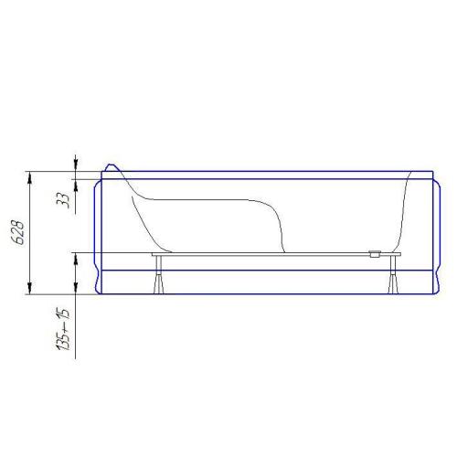 Ванна акриловая Artel Plast (Forli) Варвара 1800х800 Ванна акриловая Artel Plast (Forli) Варвара 1800х800
