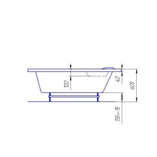 Ванна акриловая Artel Plast (Parma) Стелла 1700х1100 Ванна акриловая Artel Plast (Parma) Стелла 1700х1100