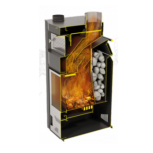 Банний опалювальний камін Сієста