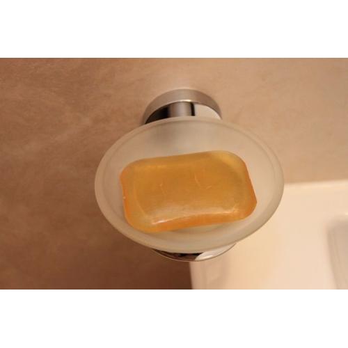 Мыльница стеклянная одинарная SP 8122 (хром) Мыльница стеклянная одинарная SP 8122 (хром)