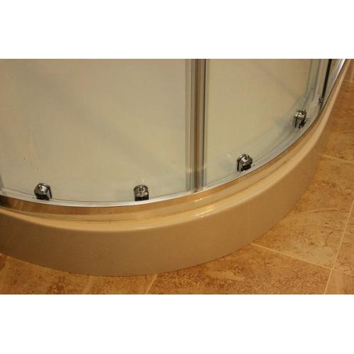 Душова кабіна Frame Primera SHQC 51906 напівкругла 90 см (сифон у подарунок)