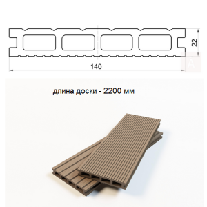 Террасная доска Zagu Home
