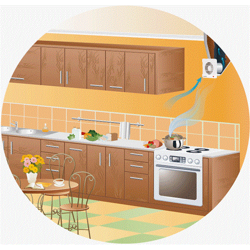 Vents 125 M прес побутовий вентилятор Vents 125 M прес побутовий вентилятор