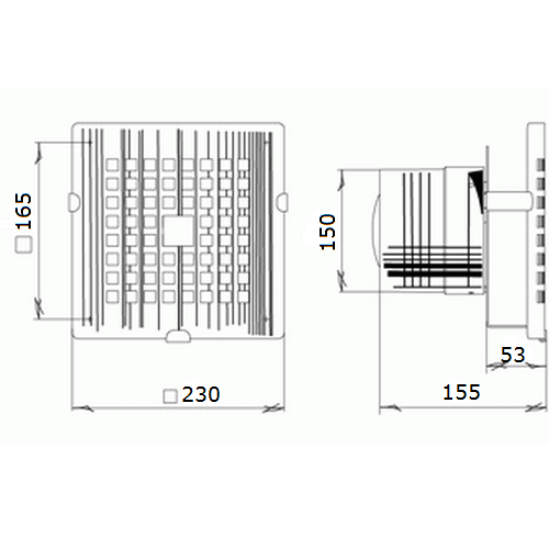 Blauberg Art 150 бытовой вентилятор