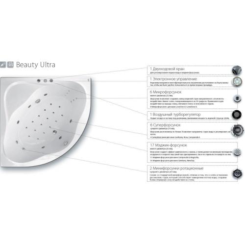 Гидромассажная система Ravak Beauty Ultra Гидромассажная система Ravak Beauty Ultra