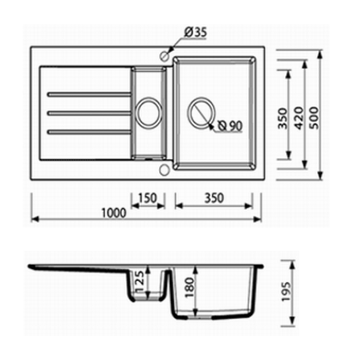 Гранітне миття Marmorin TELUR 1,5k 1о