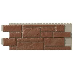 Novik Цокольный сайдинг Тесанный камень Mountain blend