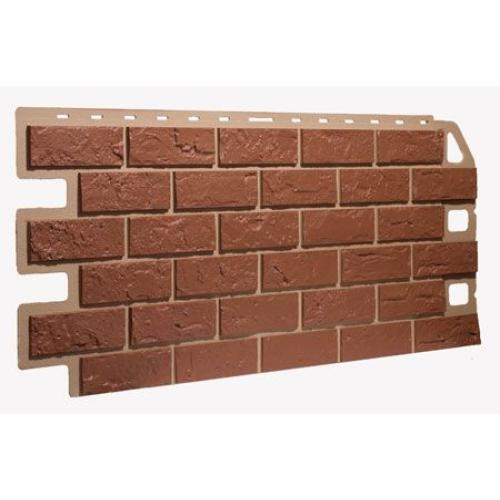 Альта-Профіль цокольна сайдинг цегла червона