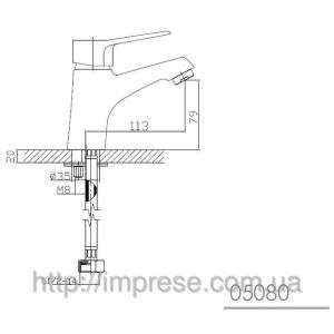 Imprese Witow Набор для душа 040864