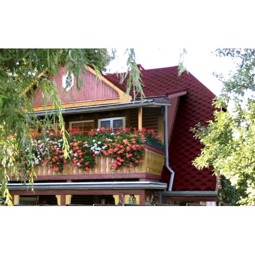 Бітумна черепиця Kerabit Хвиля червоно-чорний 70010