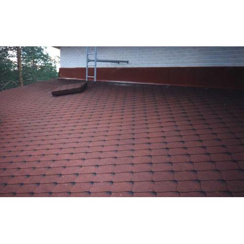 Бітумна черепиця Kerabit Хвиля червоно-чорний 70010