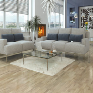 Паркетна дошка Barlinek колекція "Decor" дуб Bianco Molti