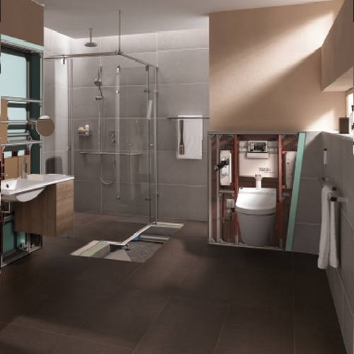 Застенный модуль для подвесного унитаза TECEbase 9300001