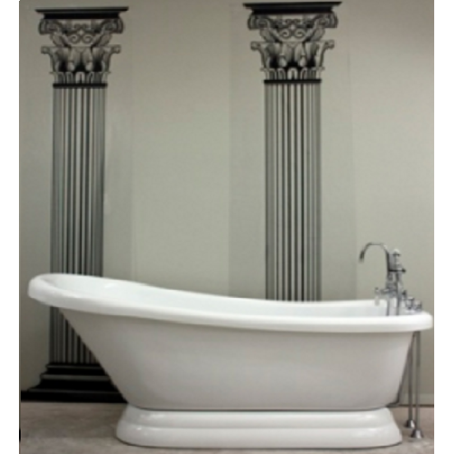 Гидромассажная ванна AquaStream Miami 185х80х80, на поддоне