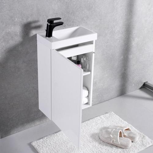 Шафка навісна Fancy Marble модель Java 40 з раковиною Ida