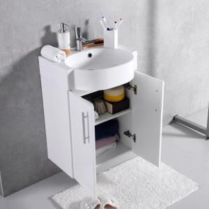Шафка навісна Fancy Marble модель Ibiza 50 з раковиною Comfort 512 C
