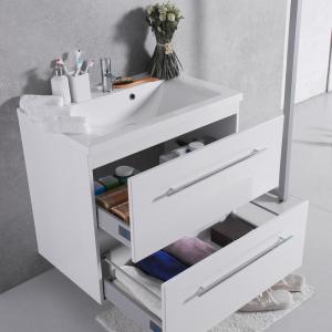 Шафка навісна Fancy Marble модель Goa 80 з раковиною Dallas