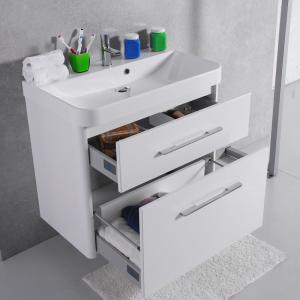 Шкафчик навесной Fancy Marble модель Devon 80 с раковиной Carla 800 C