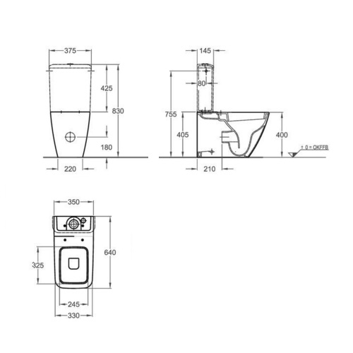 Унітаз-компакт Keramag It! 200930