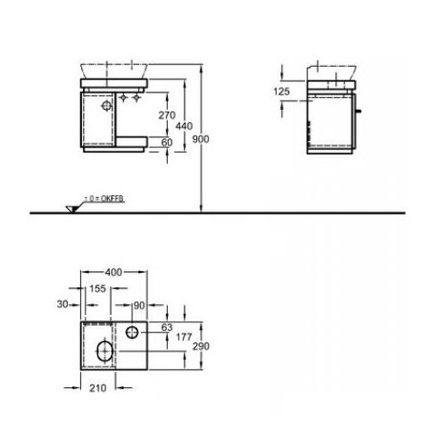 Раковина Keramag Silk 121640 Раковина Keramag Silk 121640