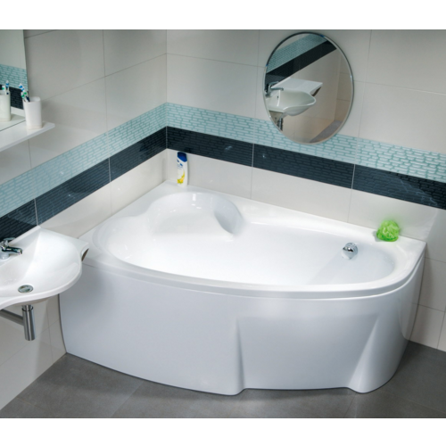 Ванна акриловая Bisante Роза, левая 160 Ванна акриловая Bisante Роза, левая 160