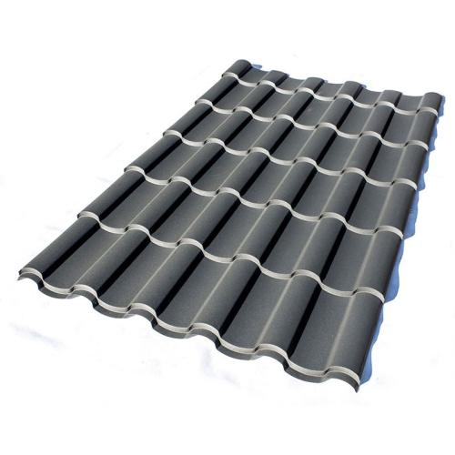 Металлочерепица Хестия полиэстр 0,5 мм Arcelor Mittal (Германия)