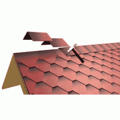 Технониколь Коньково-карнизная черепица Shinglas