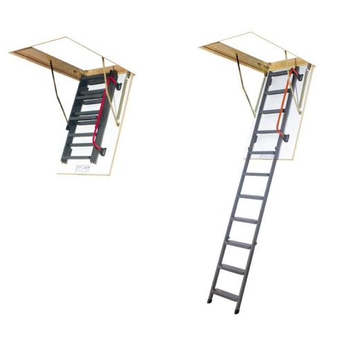 Сходи на горище металеві Fakro LMK-280 70х120 Сходи на горище металеві Fakro LMK-280 70х120