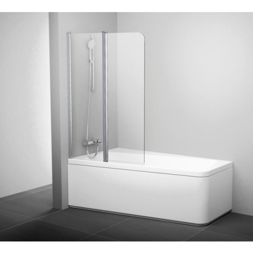 RAVAK Штора для ванны 10° CVS 2 белый L/R RAVAK Штора для ванны 10° CVS 2 белый L/R