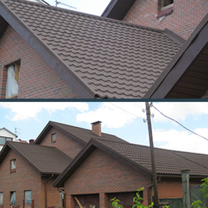 Композитная металлочерепица Queentile Standart (2087-13164)