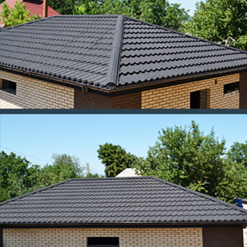 Композитна металочерепиця Queentile 3-тайлова