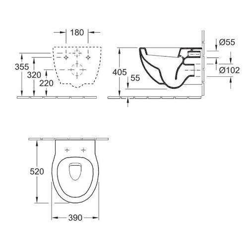 Комплект инсталяции Viega 606688 + унитаз Villeroy&Boch TUBE + кнопка 654498 Комплект инсталяции Viega 606688 + унитаз Villeroy&Boch TUBE + кнопка 654498