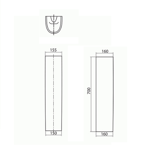 Пьедестал KOLO Freja Пьедестал KOLO Freja