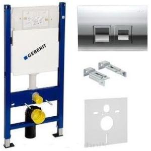 Инсталляция Geberit Duofix для унитаза 458.168.21.1 (цвет хром)