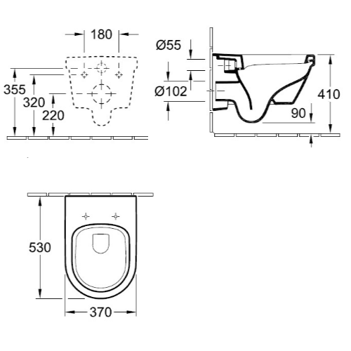 Комплект инсталляции Jika 39565 + унитаз Villeroy&Boch Omnia Architectura 5684H101 Комплект инсталляции Jika 39565 + унитаз Villeroy&Boch Omnia Architectura 5684H101