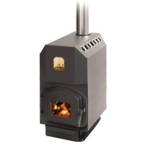 Трубная отопительная печь Теплодар ТОП-200 чугунная дверца