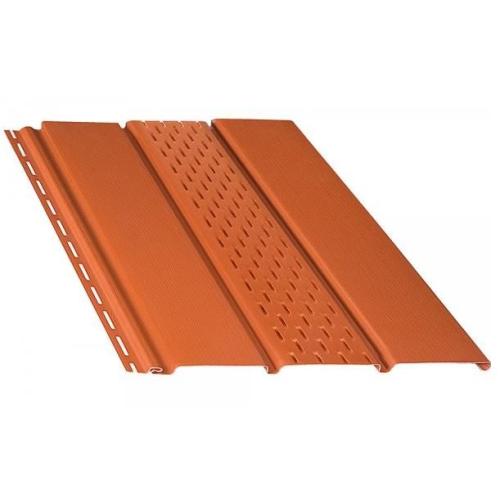 Софит Bryza перфорированный Кирпичный