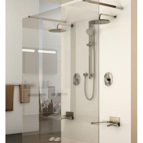 Душевая кабина Walk-In модель Free Рама - хром, стекло - каленое прозрачное