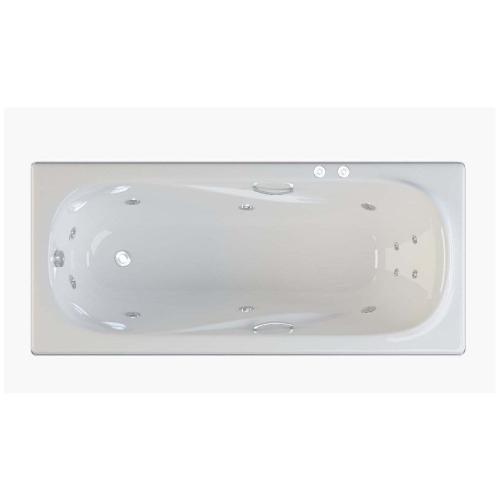 Ванна акриловая Riva Pool Carlo 170x75 см с ручками Ванна акриловая Riva Pool Carlo 170x75 см с ручками