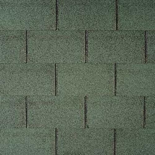 Tegola Битумная черепица Nordland Classik (Зеленая с отливом)