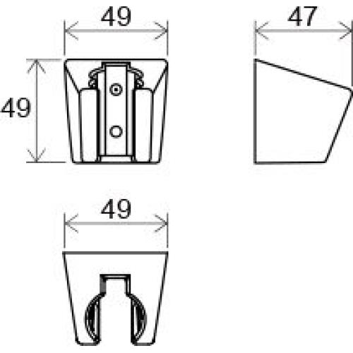 Тримач для душу пластиковий Ravak 612.00