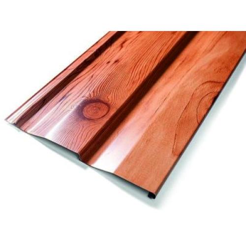 Сайдинг металевий. "Корабельна дошка" з накатом під дерево