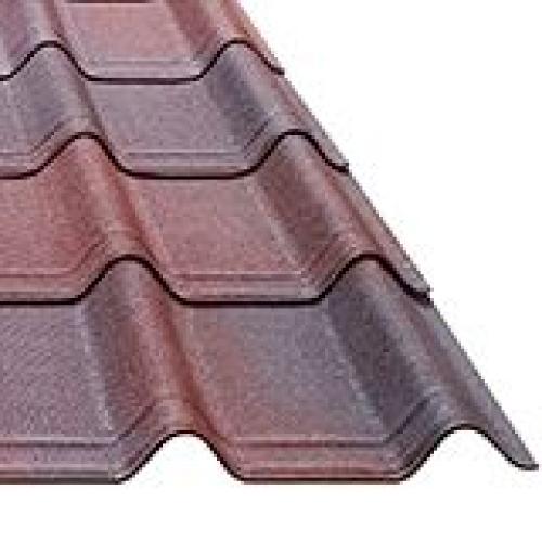Лист кровельный Ондувилла коричневый