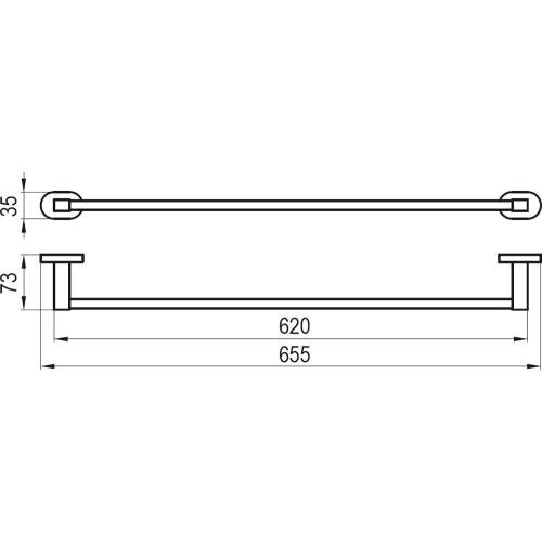 Полотенцедержатель Ravak Chrome CR 310.00