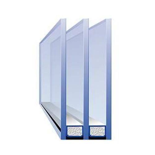 Стеклопакет двухкамерний (Розпродаж) 635х1720 мм