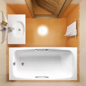 Ванна чугунная Jacob Delafon Diapason 170х75 с ножками та ручками (E2926-00) Ванна чугунная Jacob Delafon Diapason 170х75 с ножками та ручками (E2926-00)