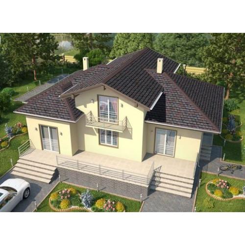 Техноніколь Бітумна черепиця Shinglas Континент